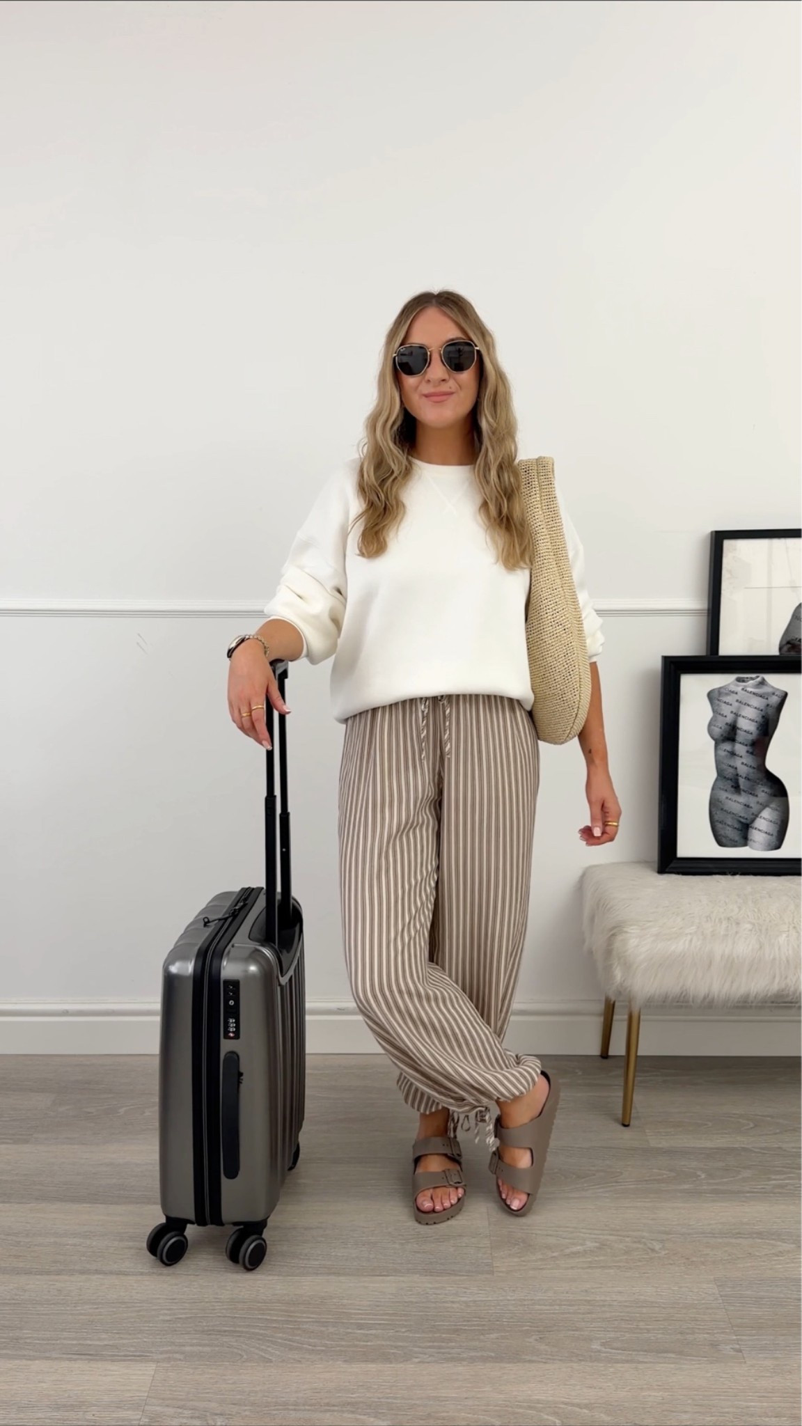 Airport outfit 
Comfy travel outfit with Birkenstock EVA

#LTKsummer #LTKtravel #LTKstyletip