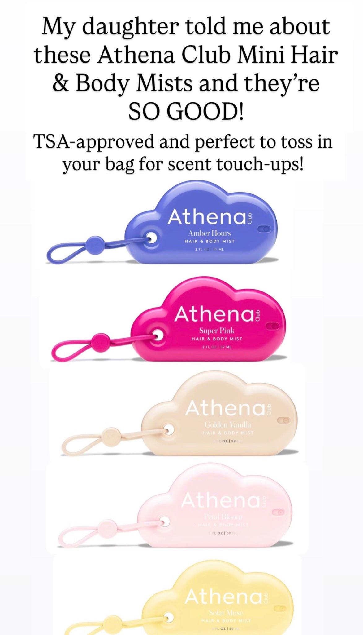 Athena body mist 

#LTKBeauty