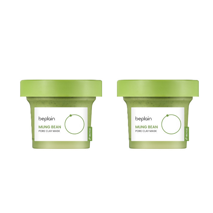 beplain - Mung Bean Pore Clay Mask - 120ml (2ea) Set | Stylevana
