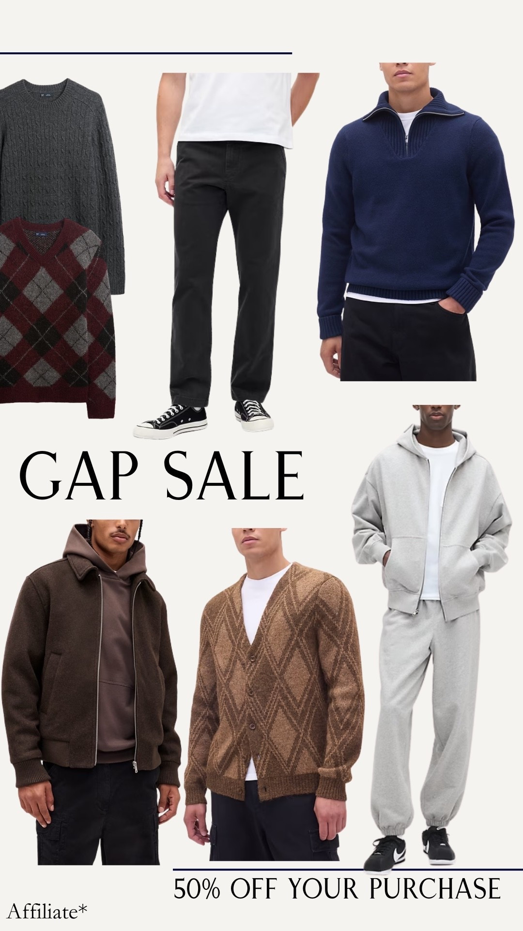 50% off your purchase!

#LTKMens #LTKHoliday #LTKSaleAlert