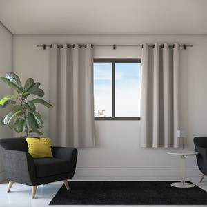 Cortina Blackout Vitale Cinza 2,80x1,80m 2 Folhas Belchior | Leroy Merlin | Leroy Merlin BR