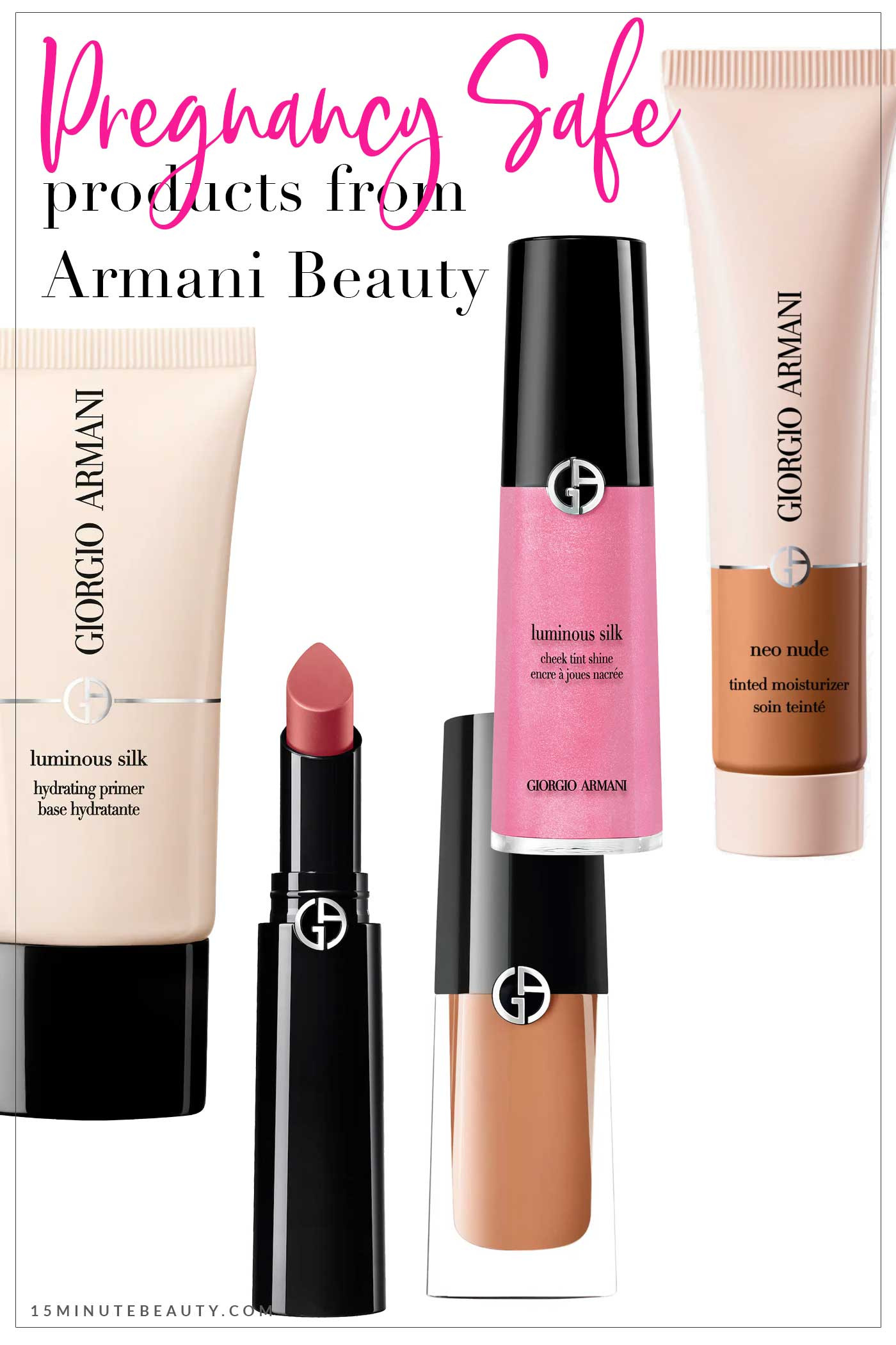 Which products from Armani Beauty are safe to use during pregnancy and nursing?  Some of the best are included here, but you'll find more on my website!
#BumpBeauty  

 #LTKBeauty #LTKBaby #LTKBump