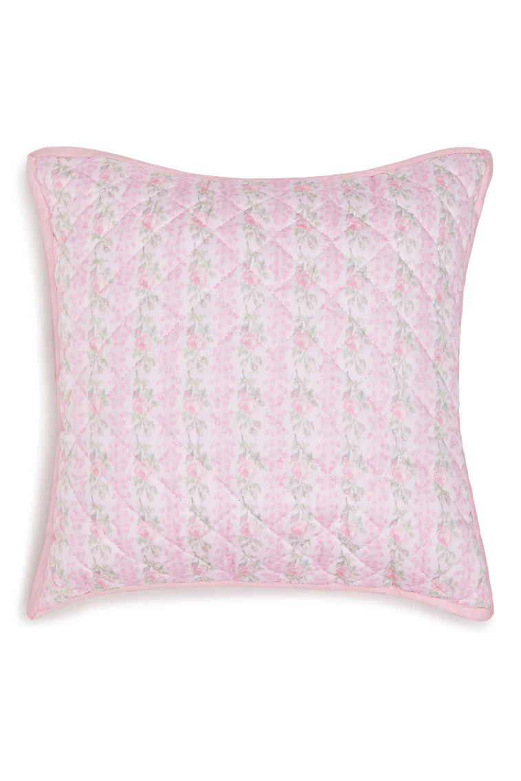 Floral Quilted Pillow | LoveShackFancy