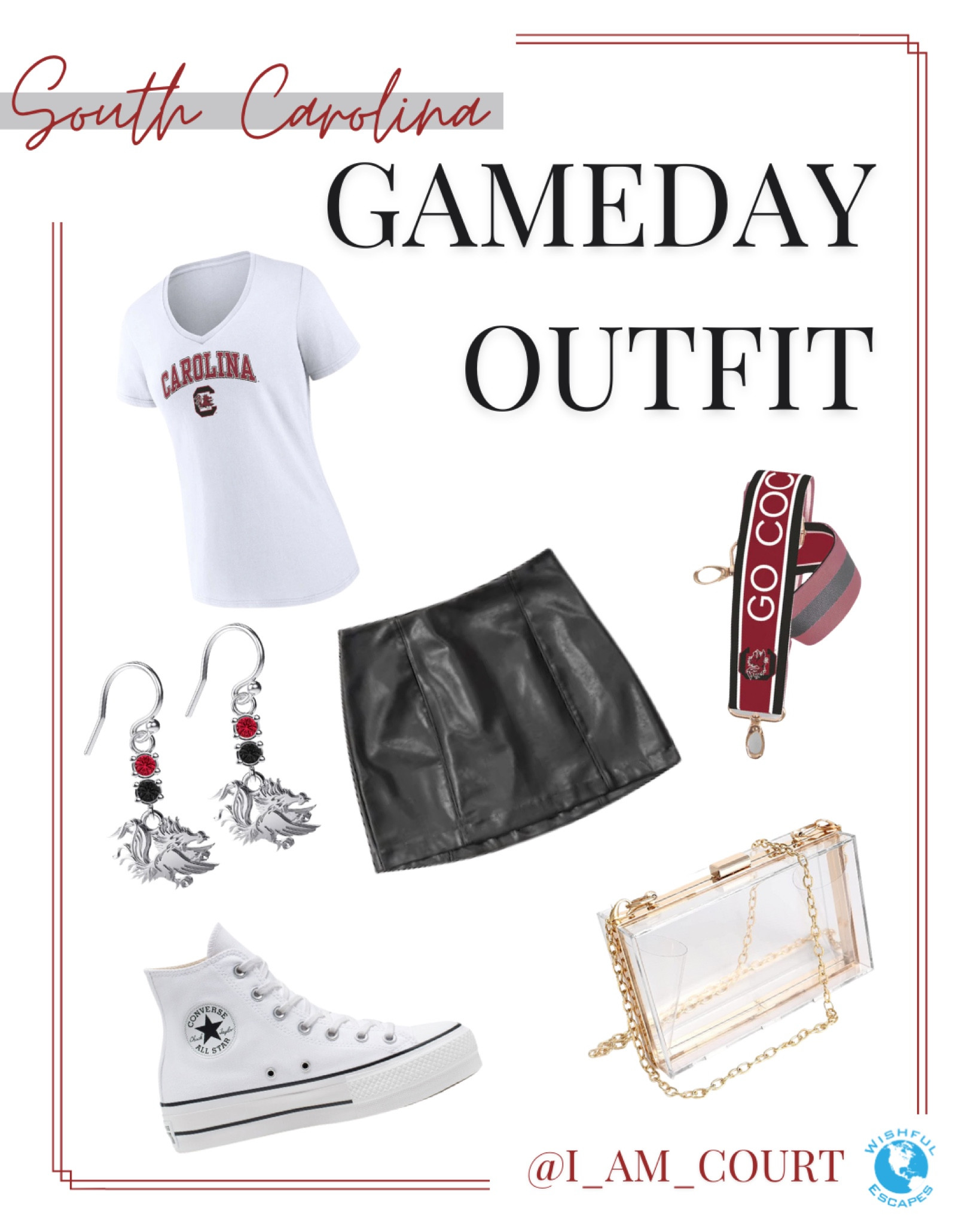 South Carolina Gamecocks Gameday Outfits #gamecocks #SEC #football

#LTKstyletip