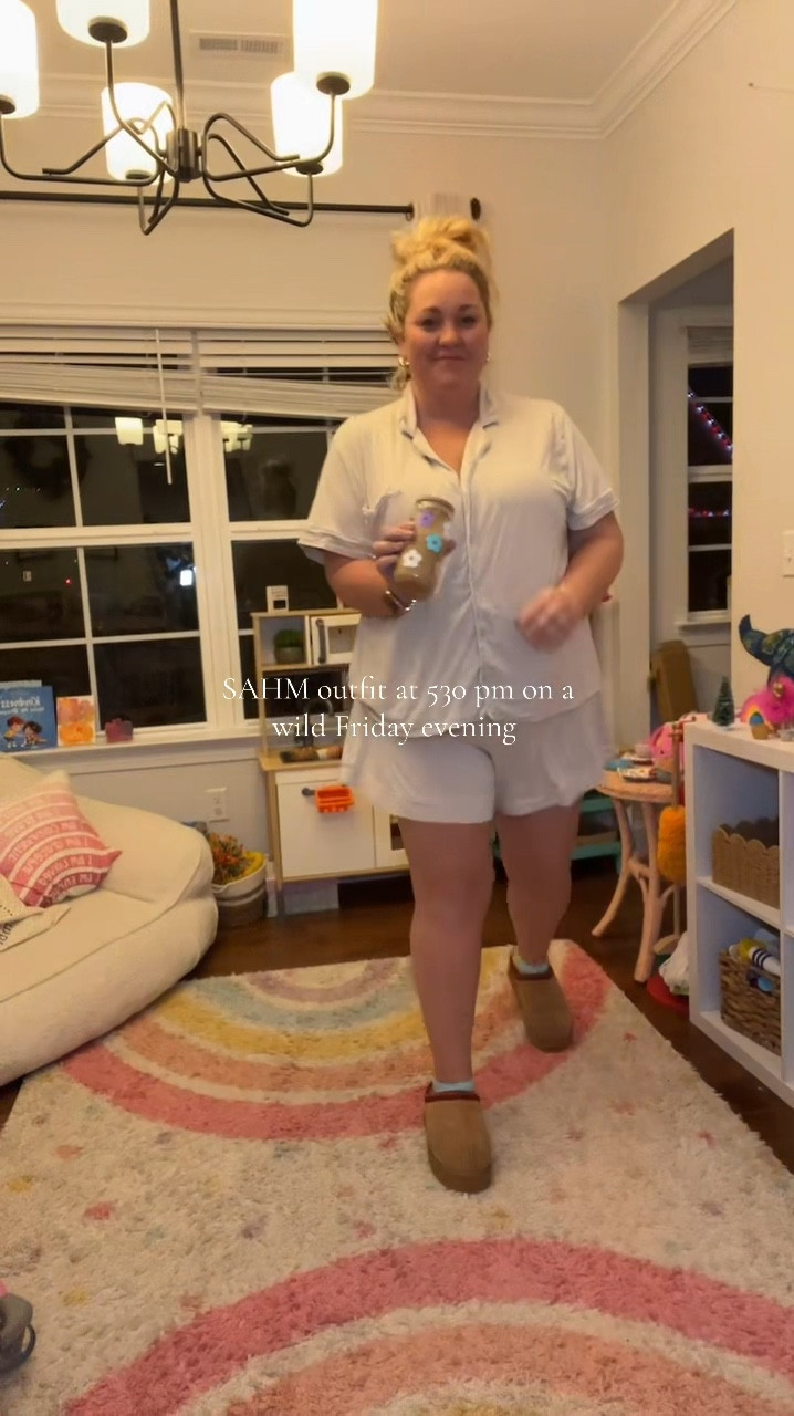 Yes im wearing pjs & yes im drinking iced coffee. We listen and we dont judge. 

#momsoftiktok #funny #justagirl #sahm #plussize #curvytiktok #ootd #creatorsearchinsights #slippers 

#LTKGiftGuide #LTKPlusSize #LTKStyleTip