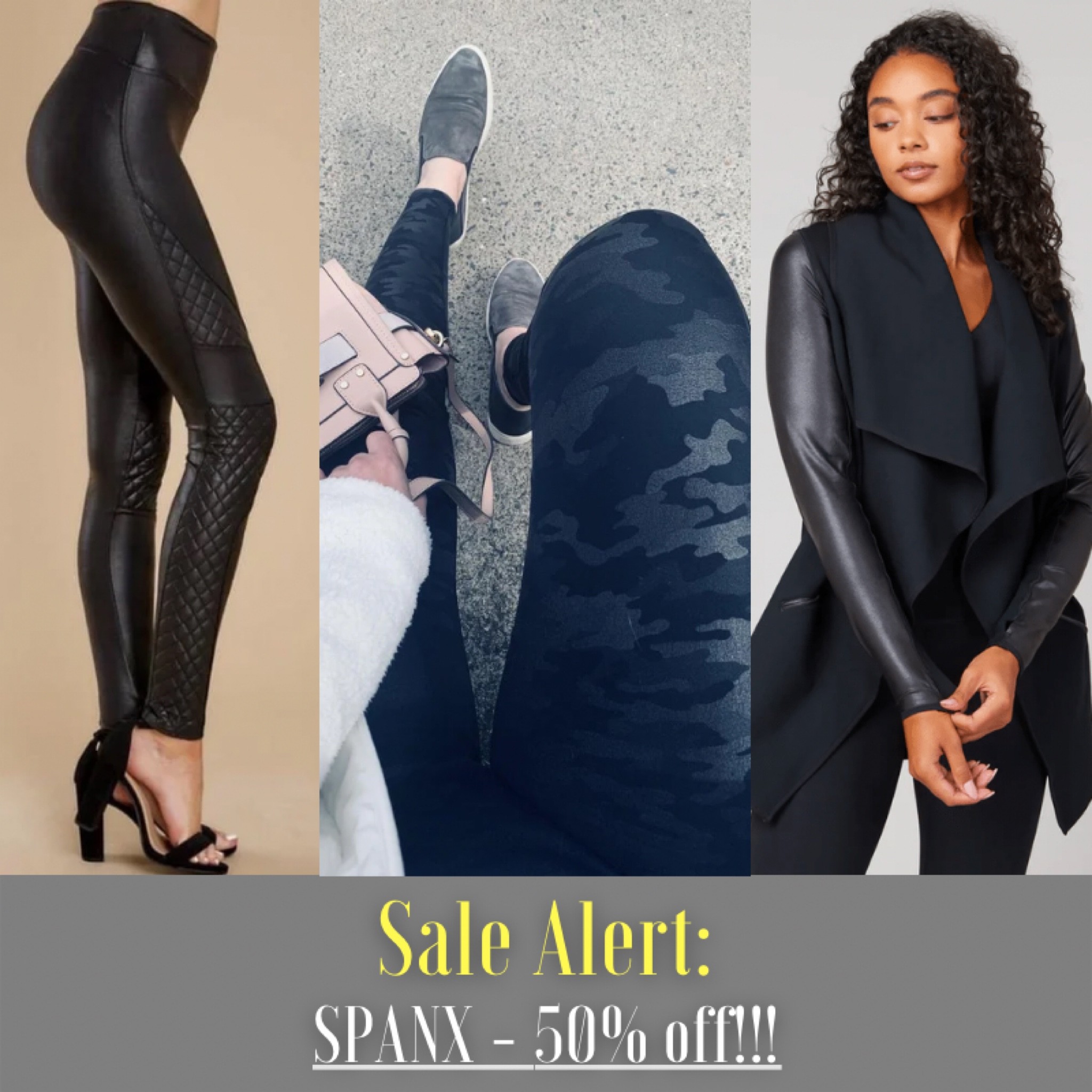 Spanx Faux Leather Leggings Sale!!

#LTKstyletip #LTKsalealert #LTKunder50