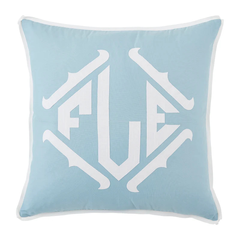 Sky Applique Pillow | Room 422