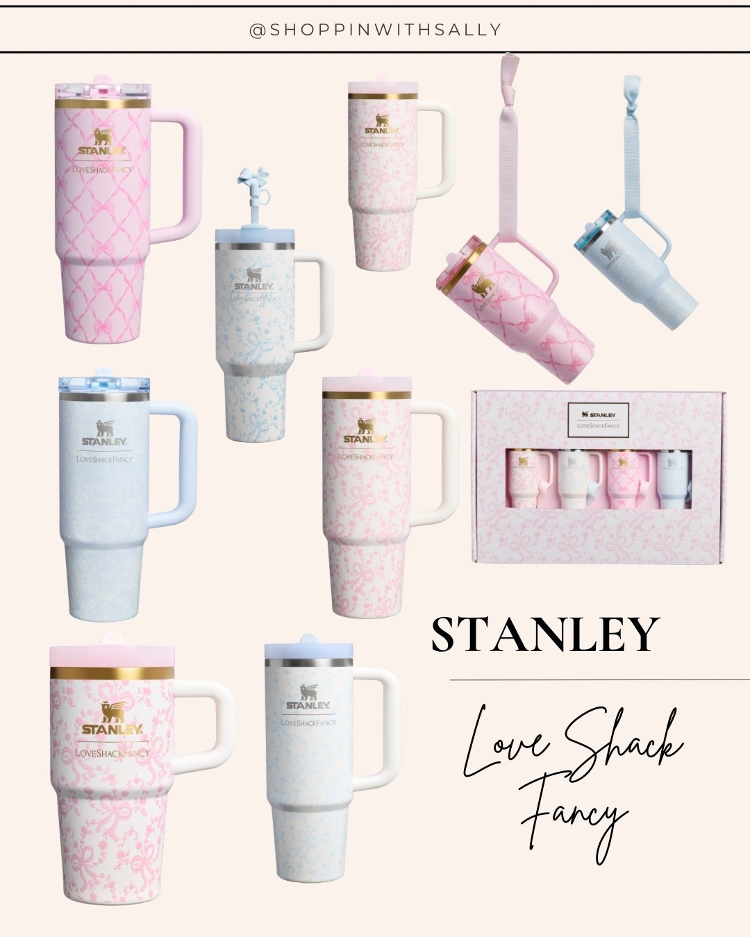 Stanley x Love Shack Fancy - super cute options!!! 

#LTKdayinmylife #LTKHoliday #LTKGiftGuide
