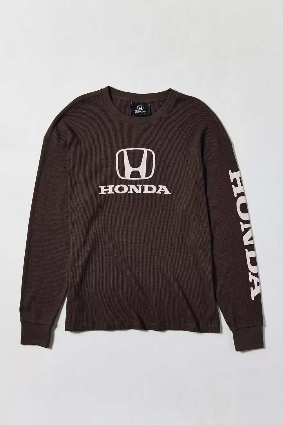 Honda Logo Graphic Thermal Long Sleeve Tee | Urban Outfitters (US and RoW)