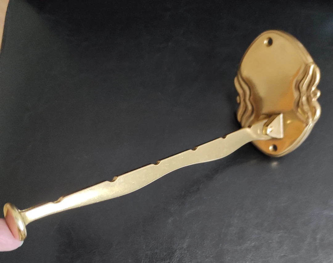 Vintage Brass Folding Clothes Rack Wall Folding Clothes Hanger Hook - Etsy | Etsy (US)