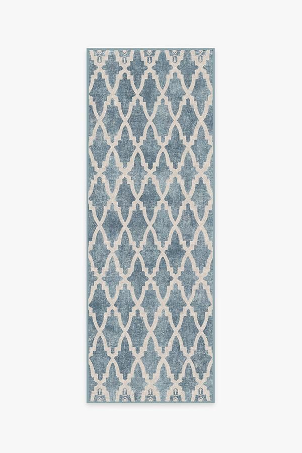 Soraya Trellis Slate Rug | Ruggable