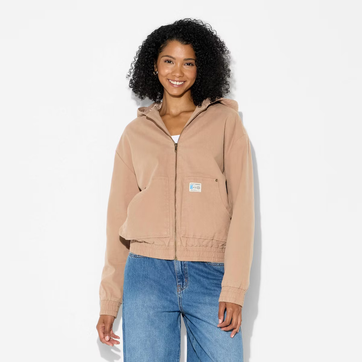 Women's Canvas Hooded Utility Jacket - Wild Fable™ | Target