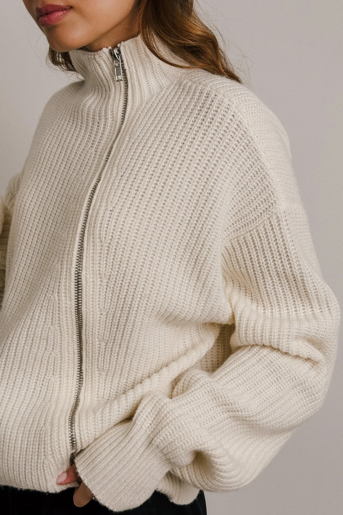 Wool Zip Jumper | Odd Muse