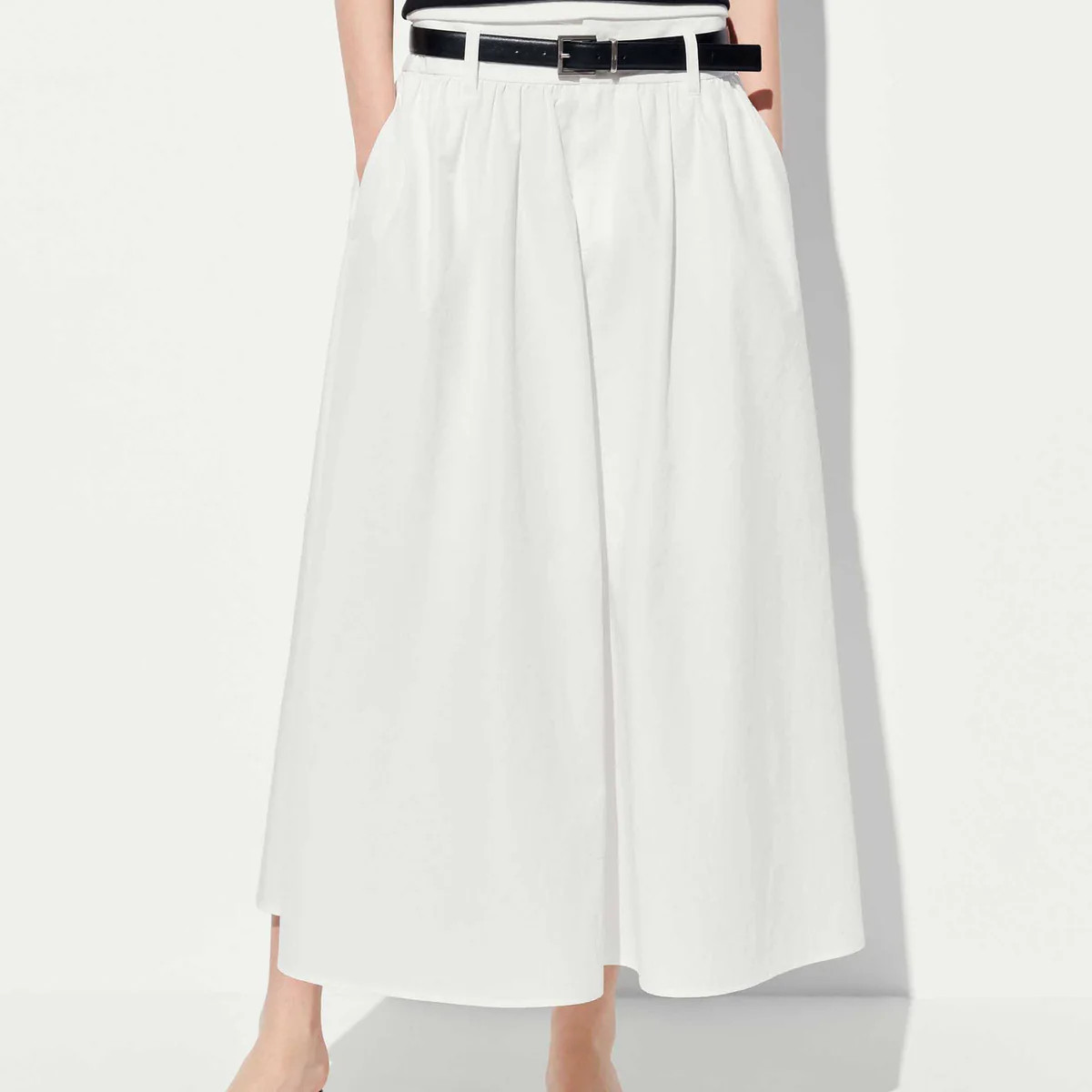 MO&Co. Women's Include Belted A-line Skirt | MO&Co.