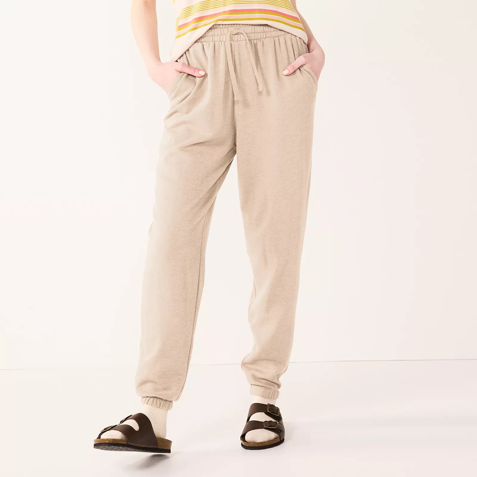 Juniors' SO Favorite Jogger, Girl's, Size: XS, Med Beige | Kohl's