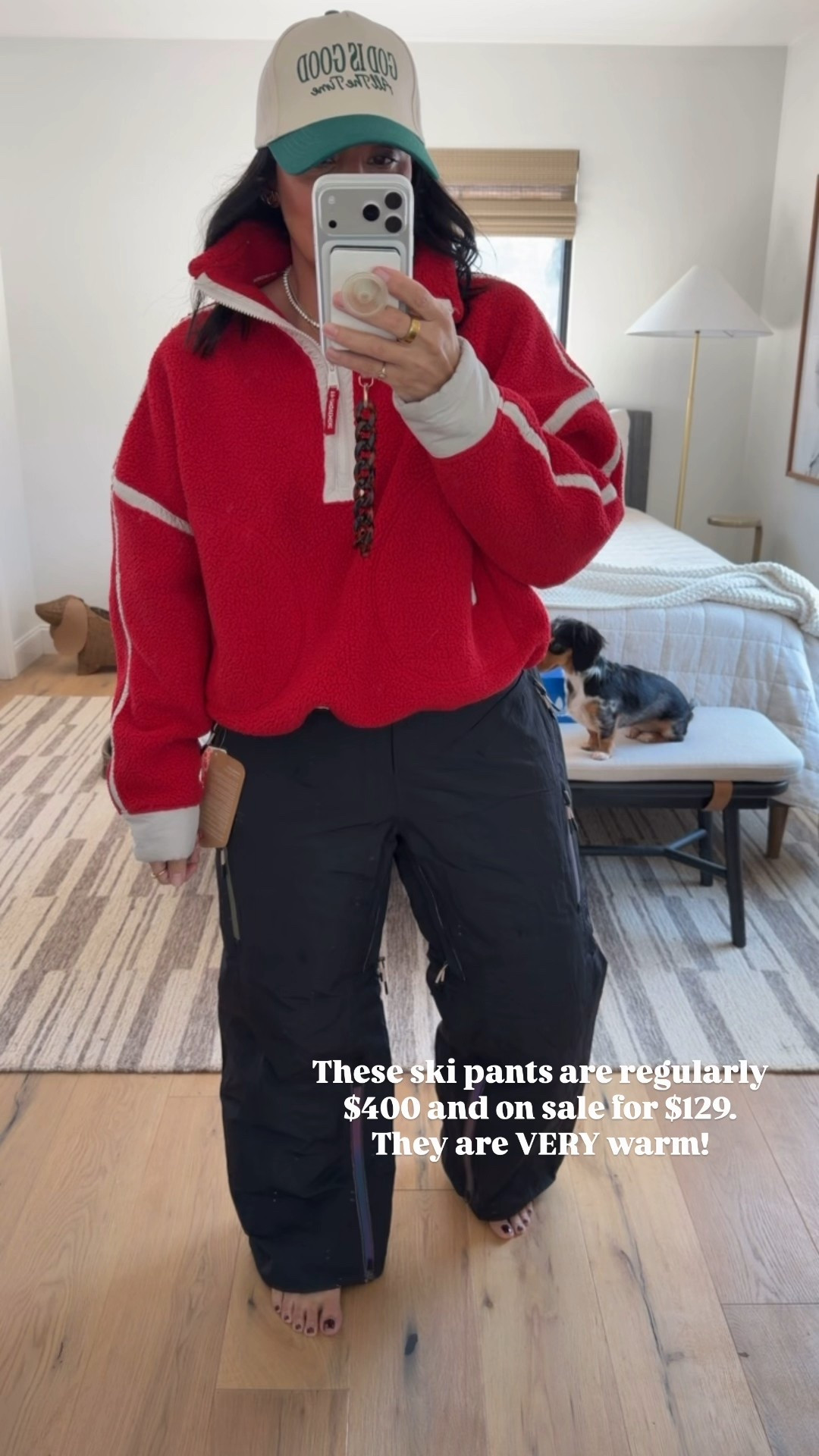 These ski pants are so warm! I did a size large but I think I could have done a medium. 

#LTKTravel #LTKSeasonal #LTKSaleAlert