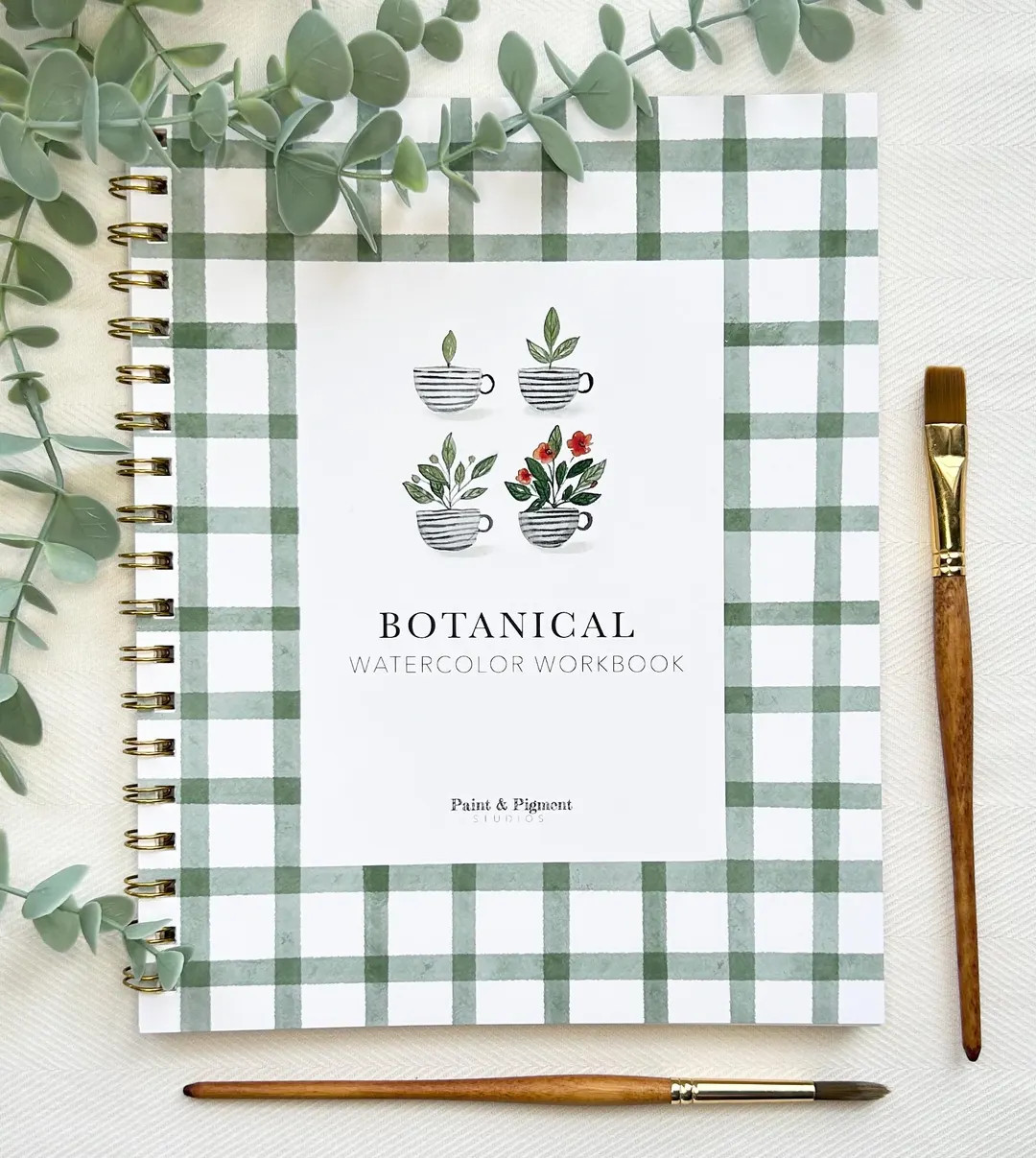 Botanical Watercolor Workbook | Etsy (US)