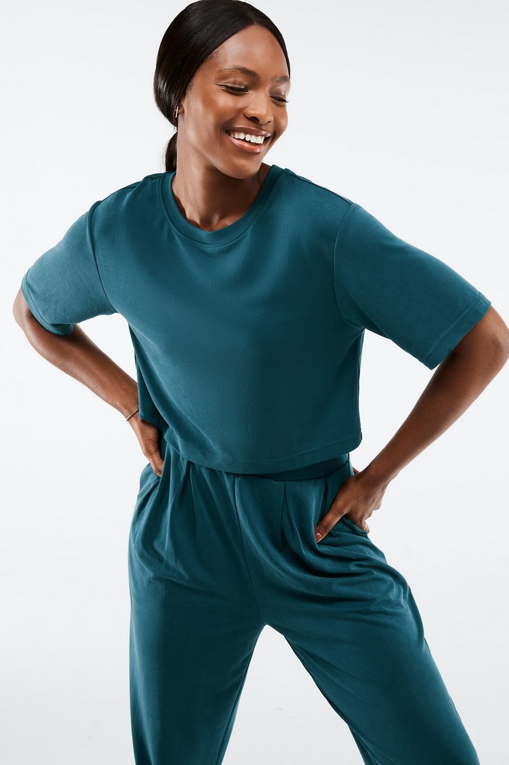 Fawn Short-Sleeve Boxy Tee III | Fabletics