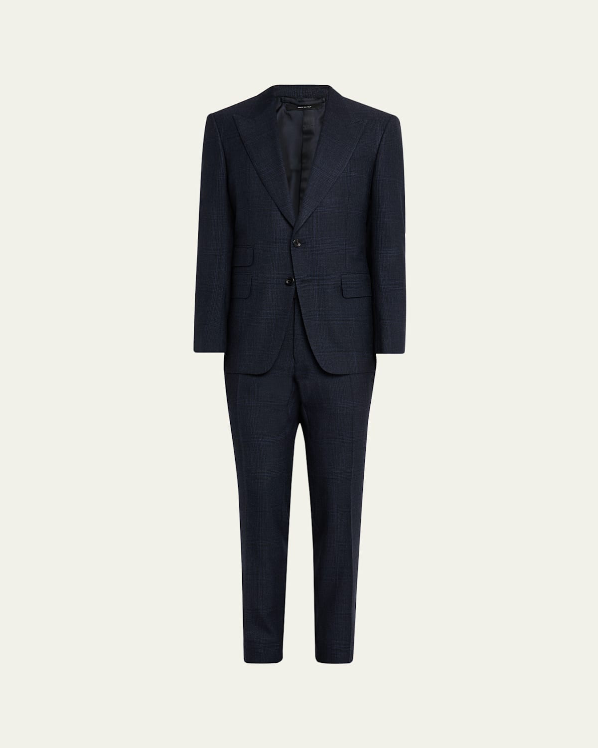 Men's Check Single-Breasted Suit | Bergdorf Goodman