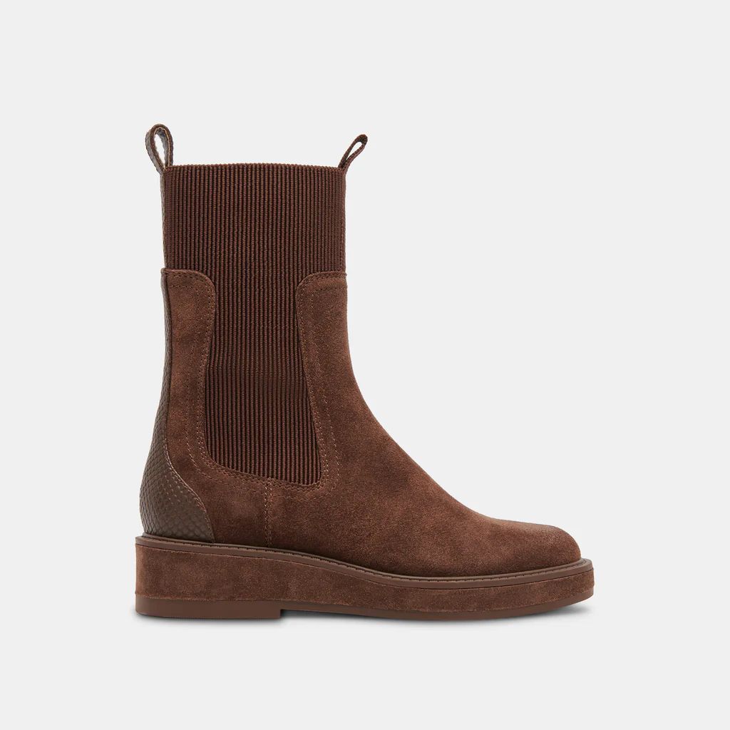 ELYSE H2O BOOTS COCOA SUEDE | DolceVita.com