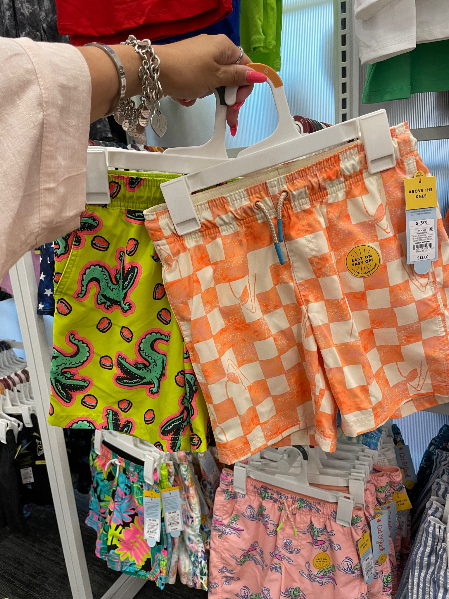 The cutest boys board shorts at Target 🎯🌞