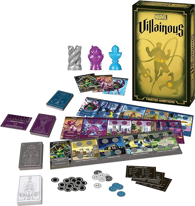 Ravensburger Marvel Villainous: Twisted Ambitions Strategy Board Game for Ages 12 & Up – The Ne... | Amazon (US)
