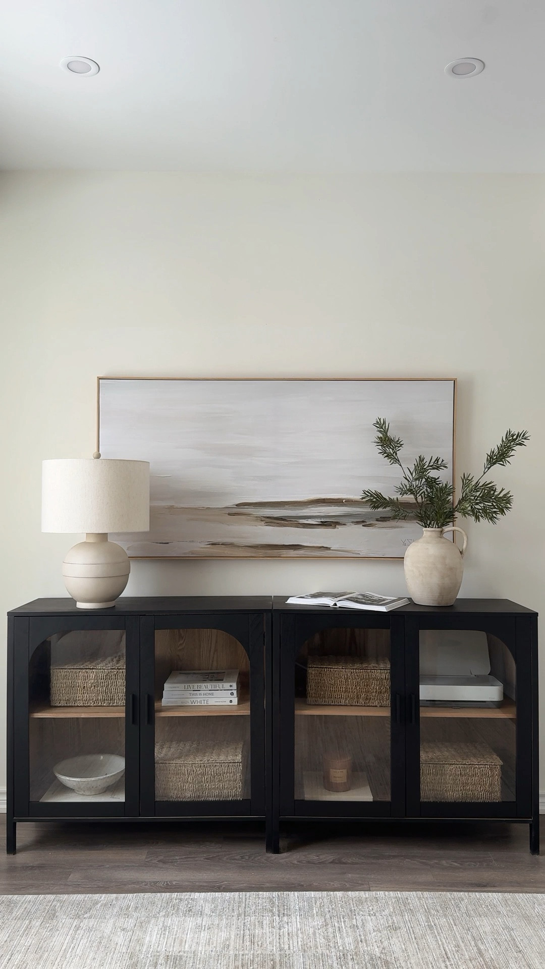 Finally finishing the office with the perfect modern-organic pieces I was missing, from @bouclair 🌿 #bouclair is a Canadian-based brand that offers affordable design to complete any space on any budget - their newly revamped stores offer all of the inspiration you need to tackle your next project and they can easily be shopped online, too! #ad