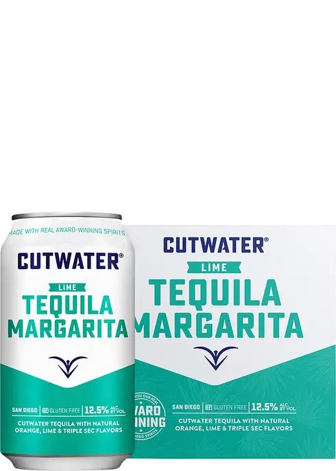 Cutwater Tequila Lime Margarita 4pk-12oz Cans | Total Wine