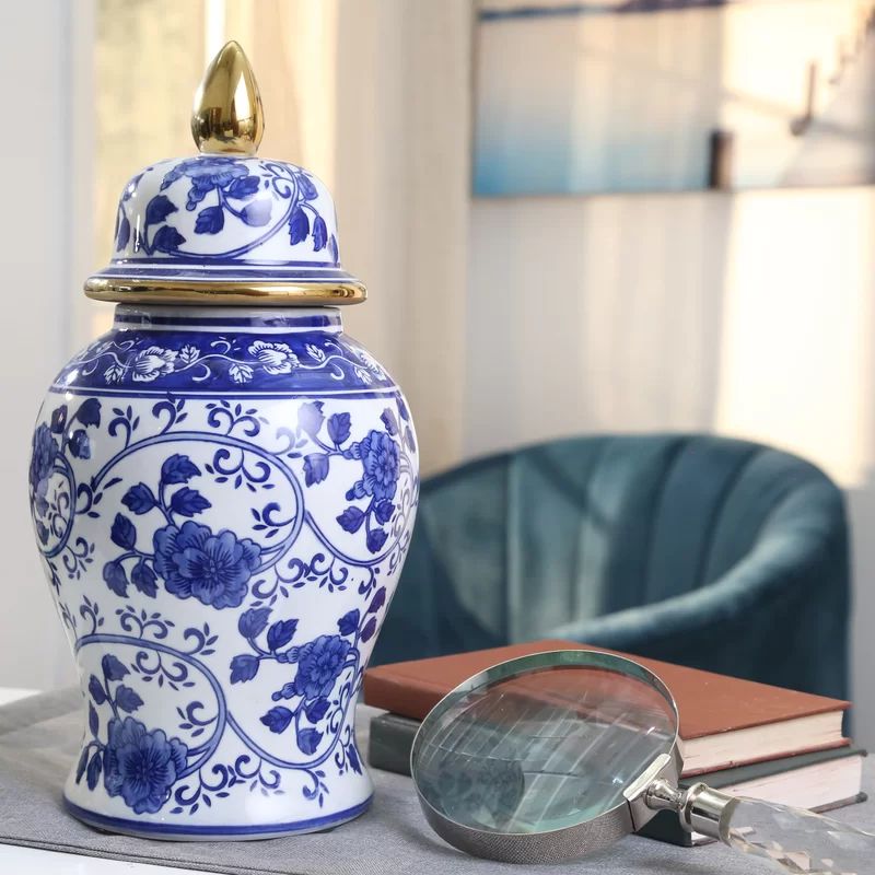 Bloomsbury Market Conklin Ceramic Temple Jar | Wayfair | Wayfair North America