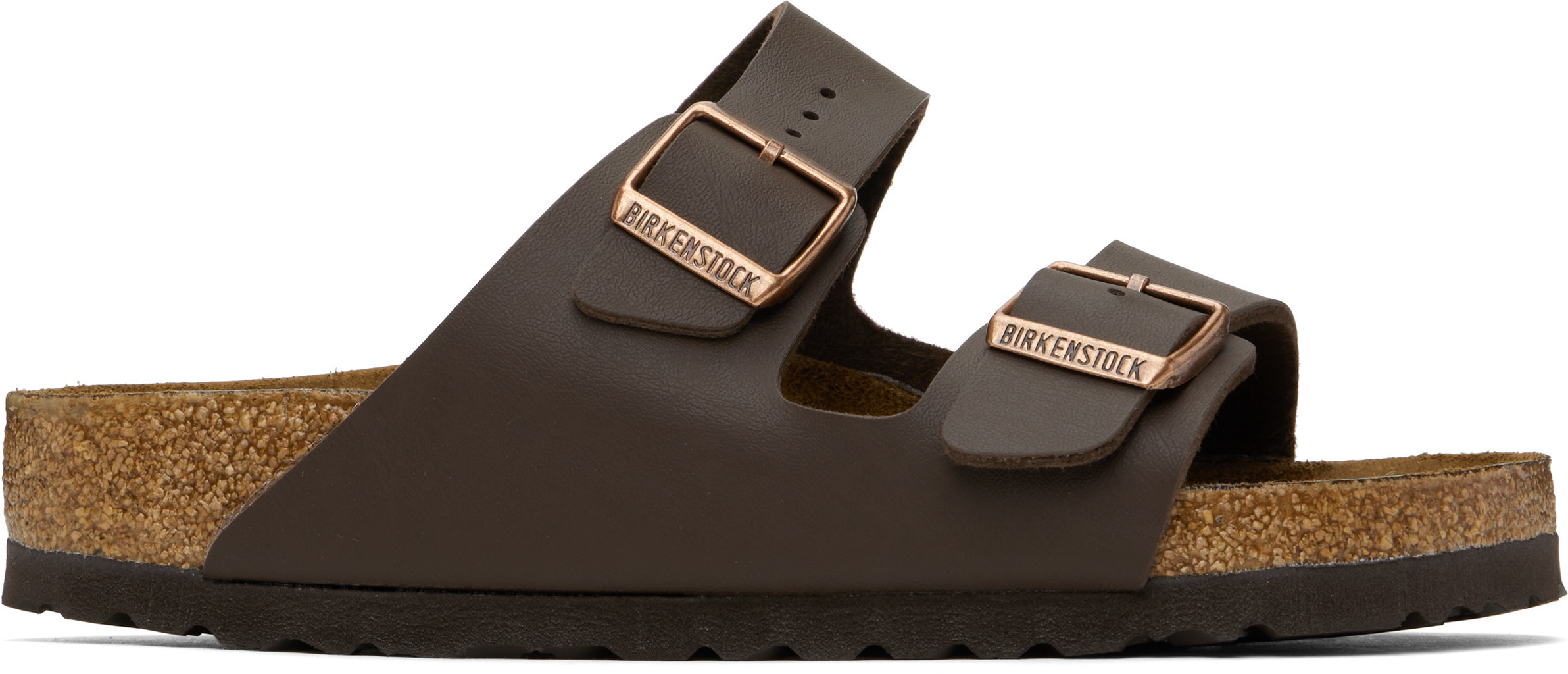 Birkenstock Brown Regular Arizona Sandals | SSENSE