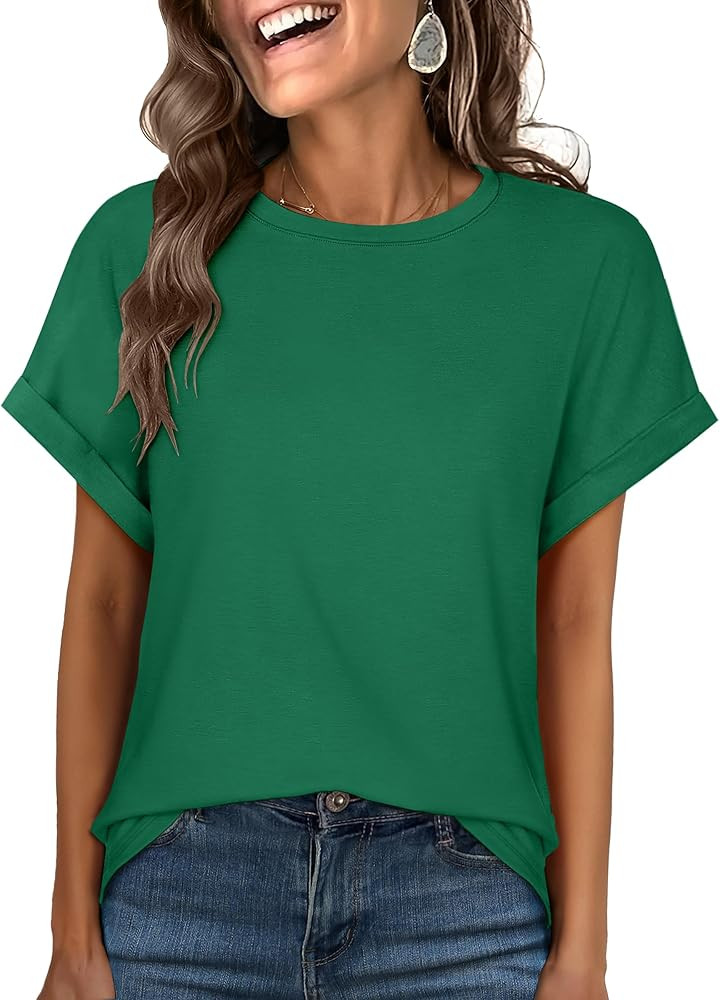 ANRABESS Women's Oversized Short Sleeve T Shirts | Amazon (US)