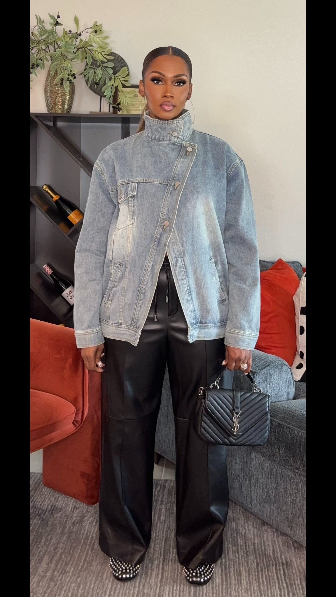 Crossover Denim shacket Faux leather pants Casual Outfits 


#LTKMidsize #LTKFindsUnder100 #LTKTall