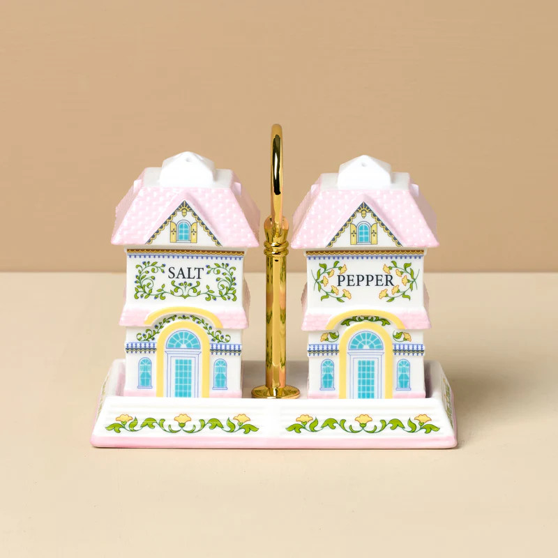 Lenox Spice Village Salt & Pepper with Tray | Lenox
