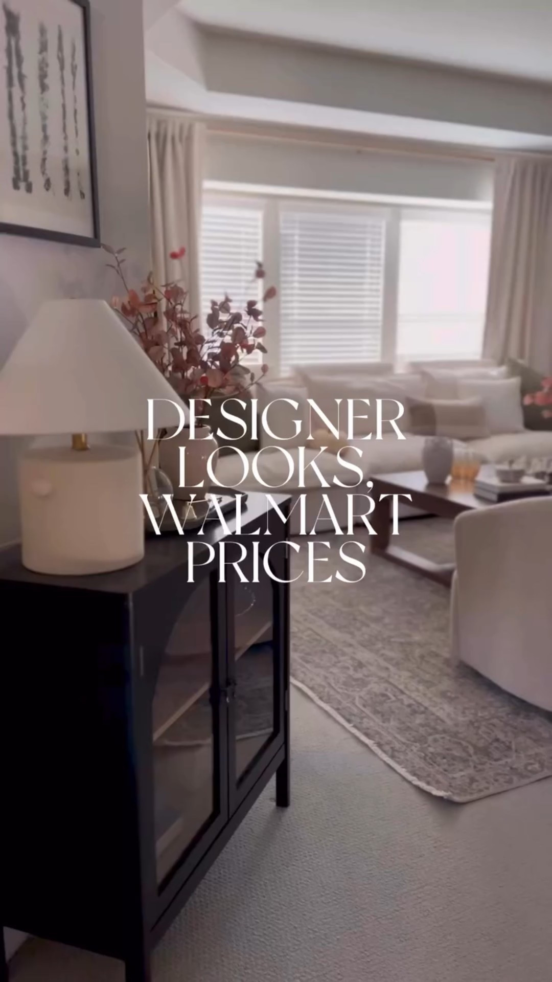 POV: You’re scrolling through high-end decor inspo… but every piece is actually from Walmart 👀

Affordable never looked so luxe. 

#WalmartHome #FallDecor #designervibes #walmartdecor #affordabledecor

#LTKHome #LTKStyleTip
