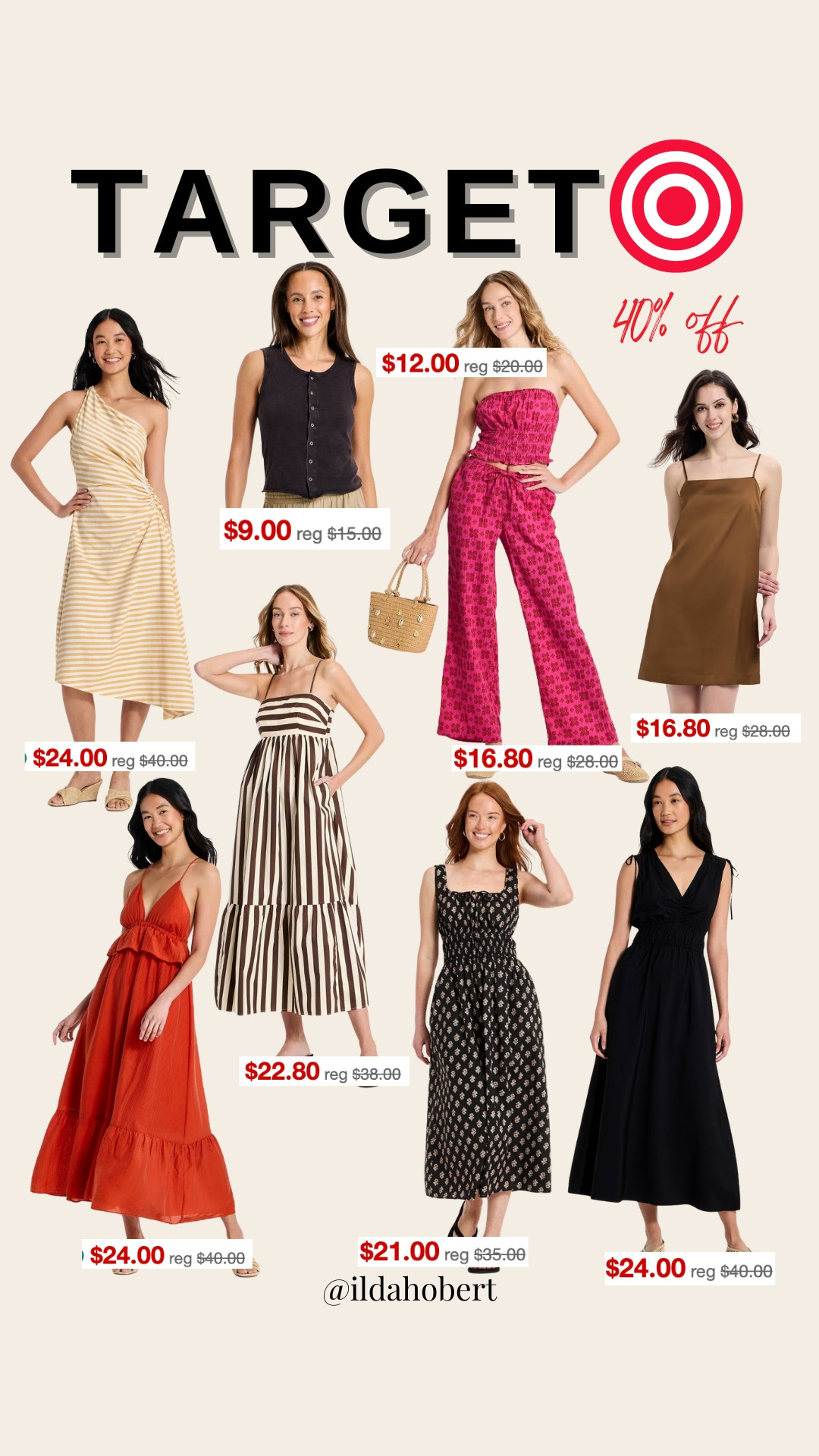 Target Circle Week is here!! 🎯 So many cute summer finds are 40% off — dresses & sets starting at just $9!😍

spring, summer, travel, beach vacation outfit, dress, summer outfit

#LTKootd #LTKSeasonal #LTKSaleAlert