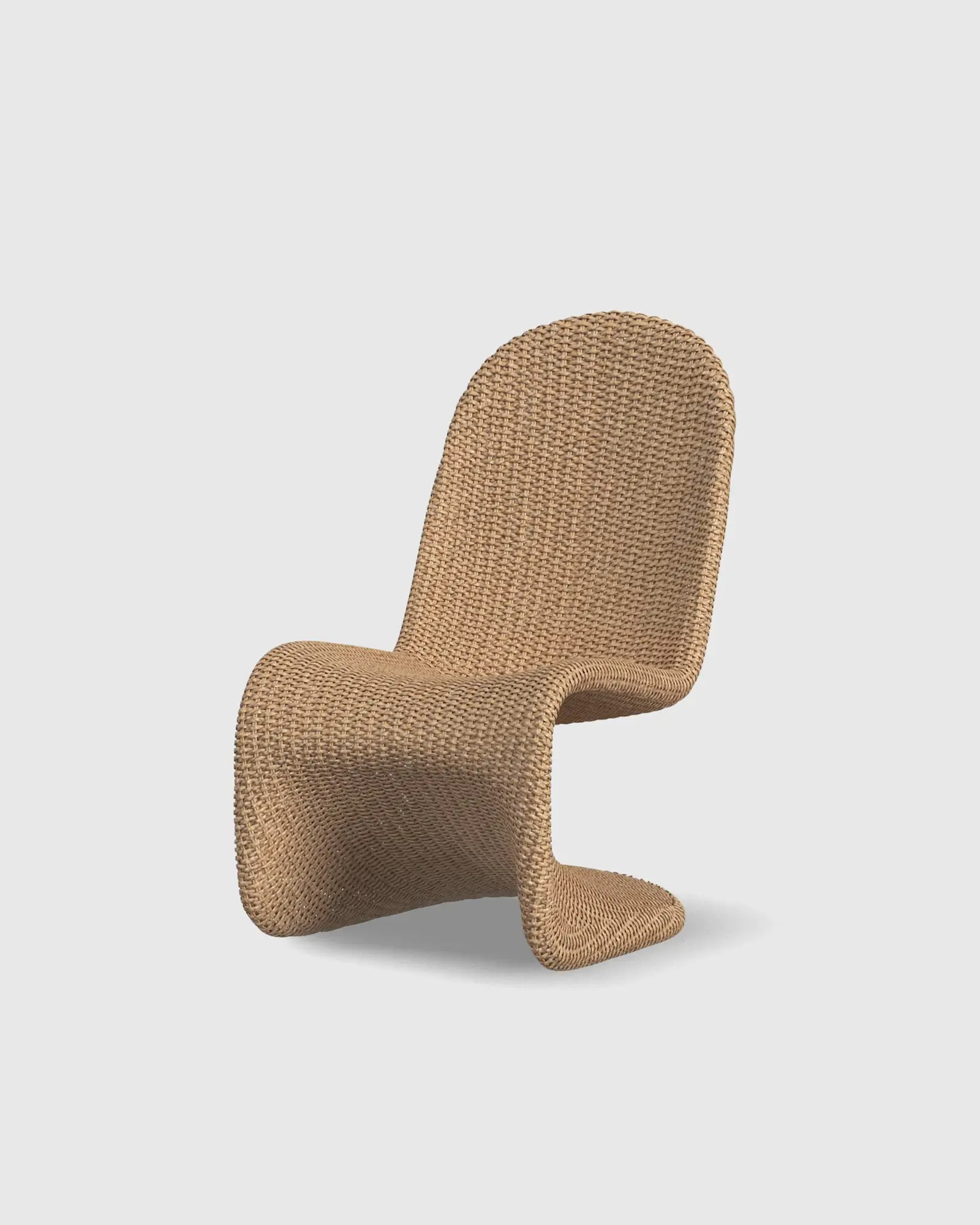 Curved All-Weather Wicker Indoor/Outdoor Dining Chair | Quince