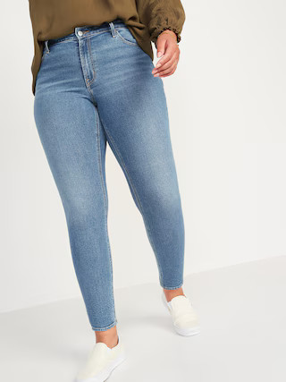 Mid-Rise Rockstar Super Skinny Jeans for Women | Old Navy (US)