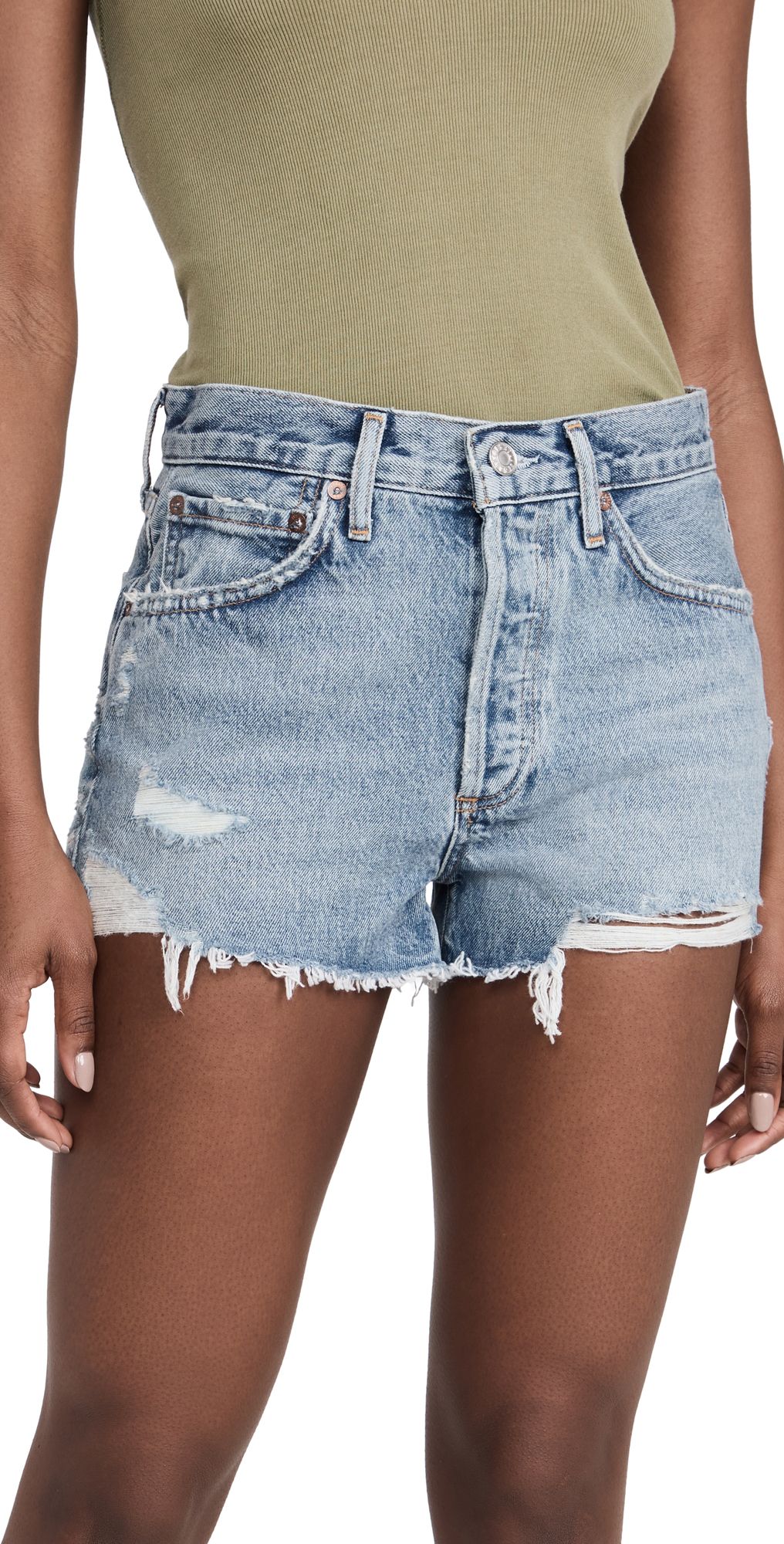 AGOLDE Parker Vintage Cut Off Shorts | Shopbop | Shopbop