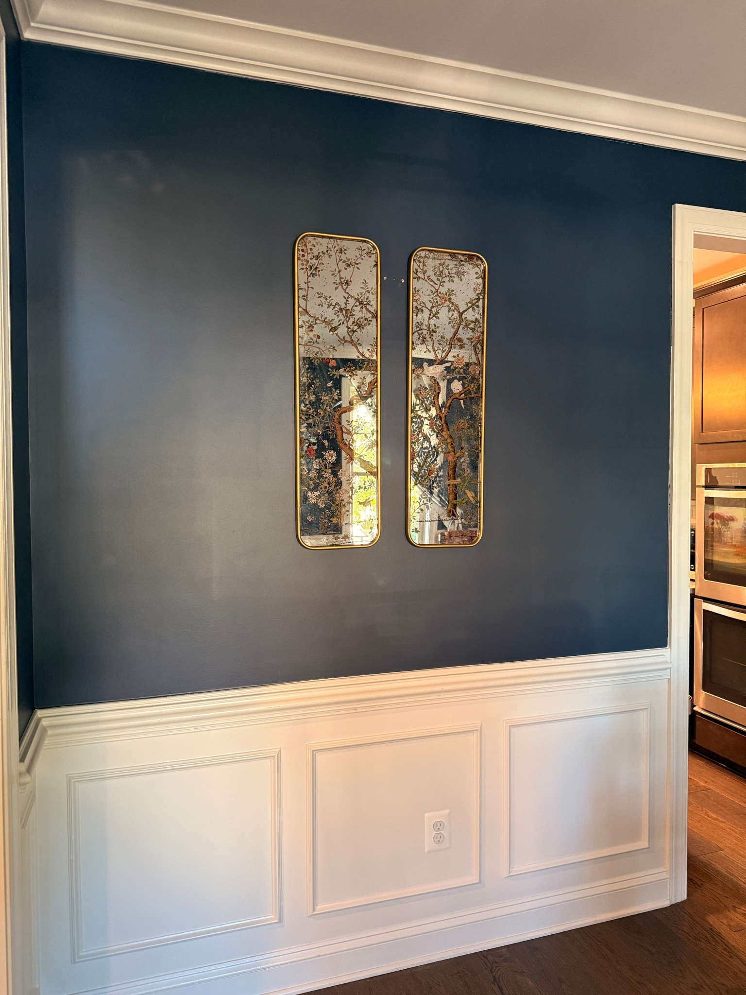 Slowly working on decorating our dining room! First up are these antique painted mirrors! The perfect addition to my grandmillennial decor! 

#LTKHome #LTKSeasonal #LTKFamily