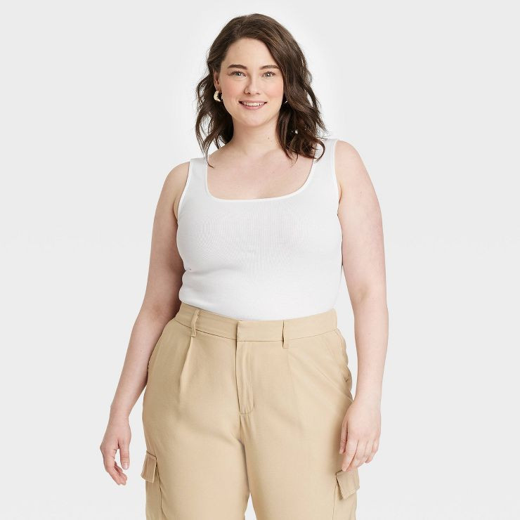 Women's Square Neck Tank Top - A New Day™ | Target