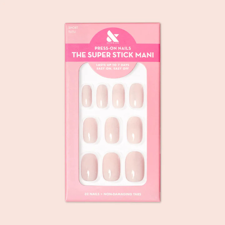 Tutu | Short | Squoval - Tab Press-On | Olive & June