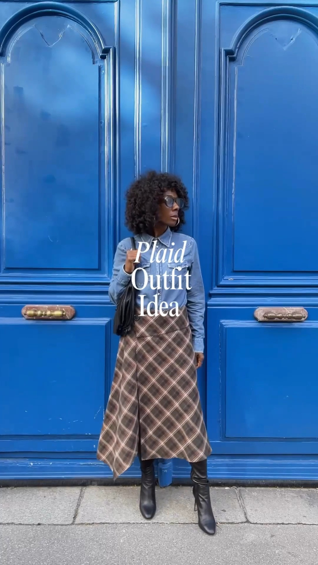 Nothing says the holidays more than a plaid skirt🎄❄️

Perfect for Christmas, plaid skirts are a subtle yet classic way to dress for the festivities. 

Today’s outfit: An asymmetrical plaid skirt paired with a denim shirt for a rustic feel layered with a wool and cashmere coat. To complete the ensemble, and bring the whole look together, I accessorized with a Zara black fringe bag (from last season) and a pair of Jimmy Choo thigh high boots ( old collection) to add a bit of bohemian flair and sophistication.

#fallfashion #plaidskirt #fringebag #coats #boots

#LTKItBag #LTKStyleTip 

#LTKootd #LTKSeasonal #LTKHoliday