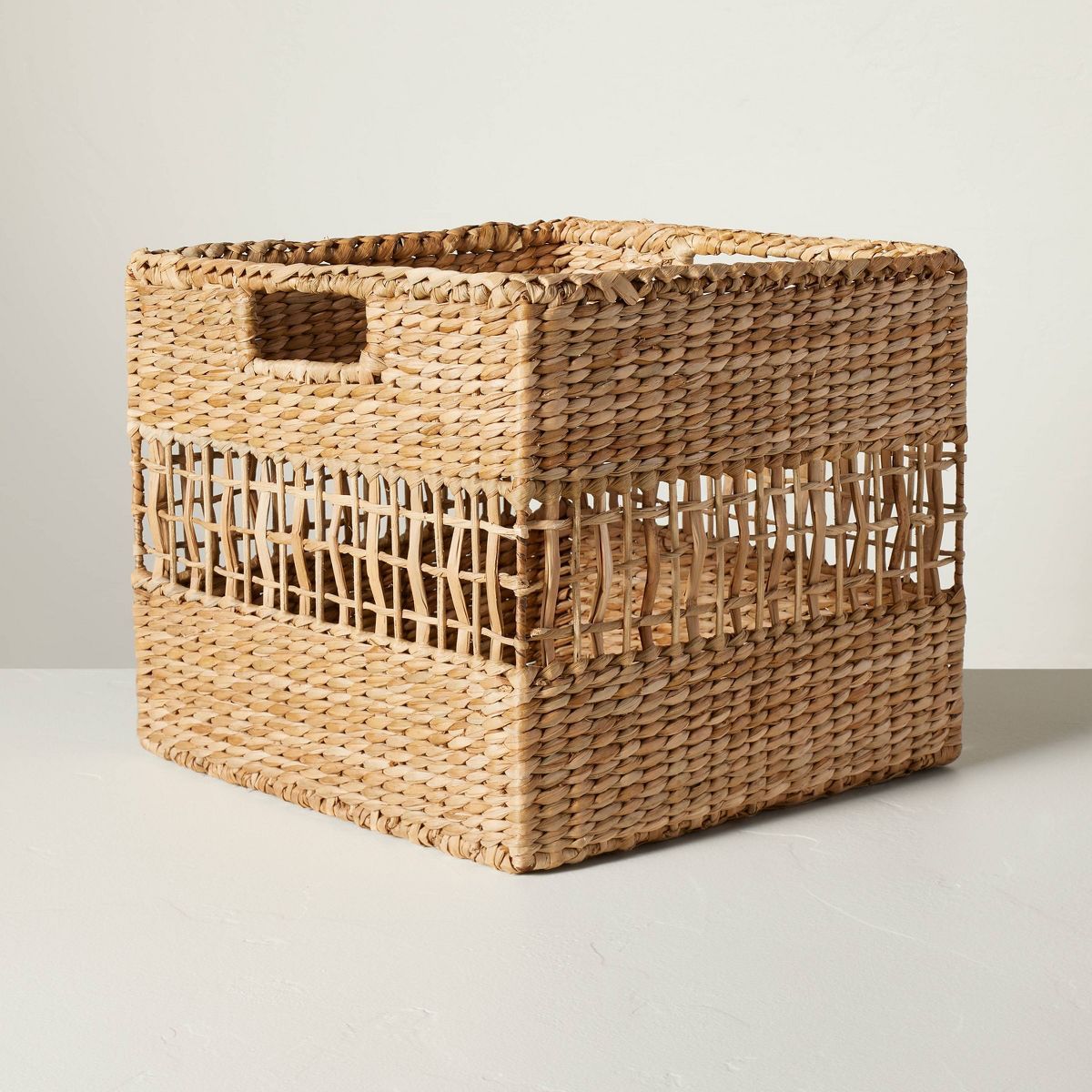 Natural Woven Storage Basket - Hearth & Hand™ with Magnolia | Target