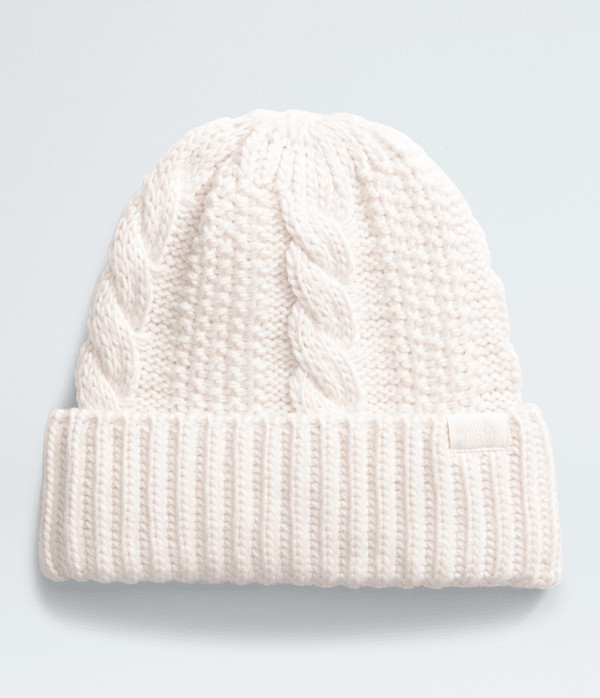 The North Face Women’s Oh Mega Beanie: White Dune | The North Face (US)