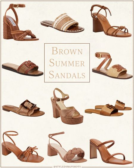 Summer sandals, spring sandals, summer shoes, neutral shoes 

#LTKFindsUnder100 #LTKSeasonal #LTKShoeCrush
