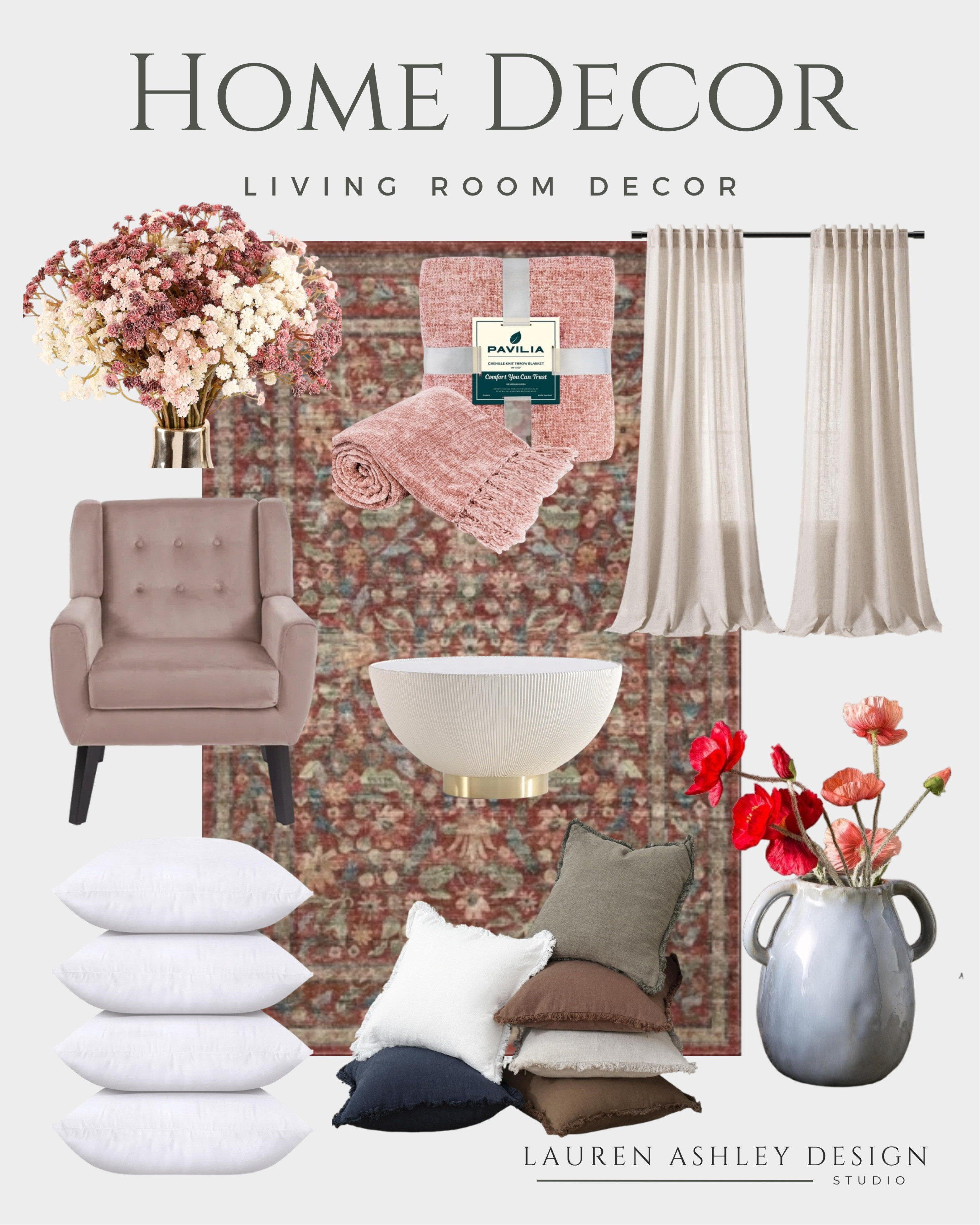 Cozy textures, neutral tones, and statement pieces — giving our living room a fresh, inviting vibe! Perfect for spring lounging or hosting. #LivingRoomDecor #HomeInspo #NeutralHome

#LTKActive #LTKU #LTKHome