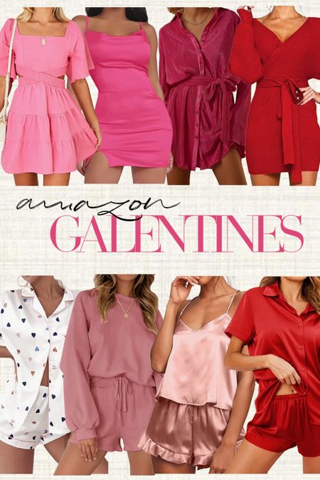Amazon Valentine’s Day outfit 

Red and pink dress. Galentines party. Valentines loungewear. Pink and red pajamas. Satin pajamas  

#LTKSeasonal #LTKunder100 #LTKunder50