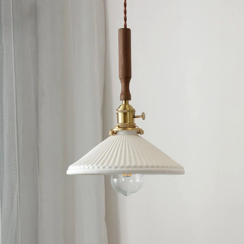 Ceramic Pendant Light Plug in Hanging Chandelier Lighting | Etsy | Etsy (US)