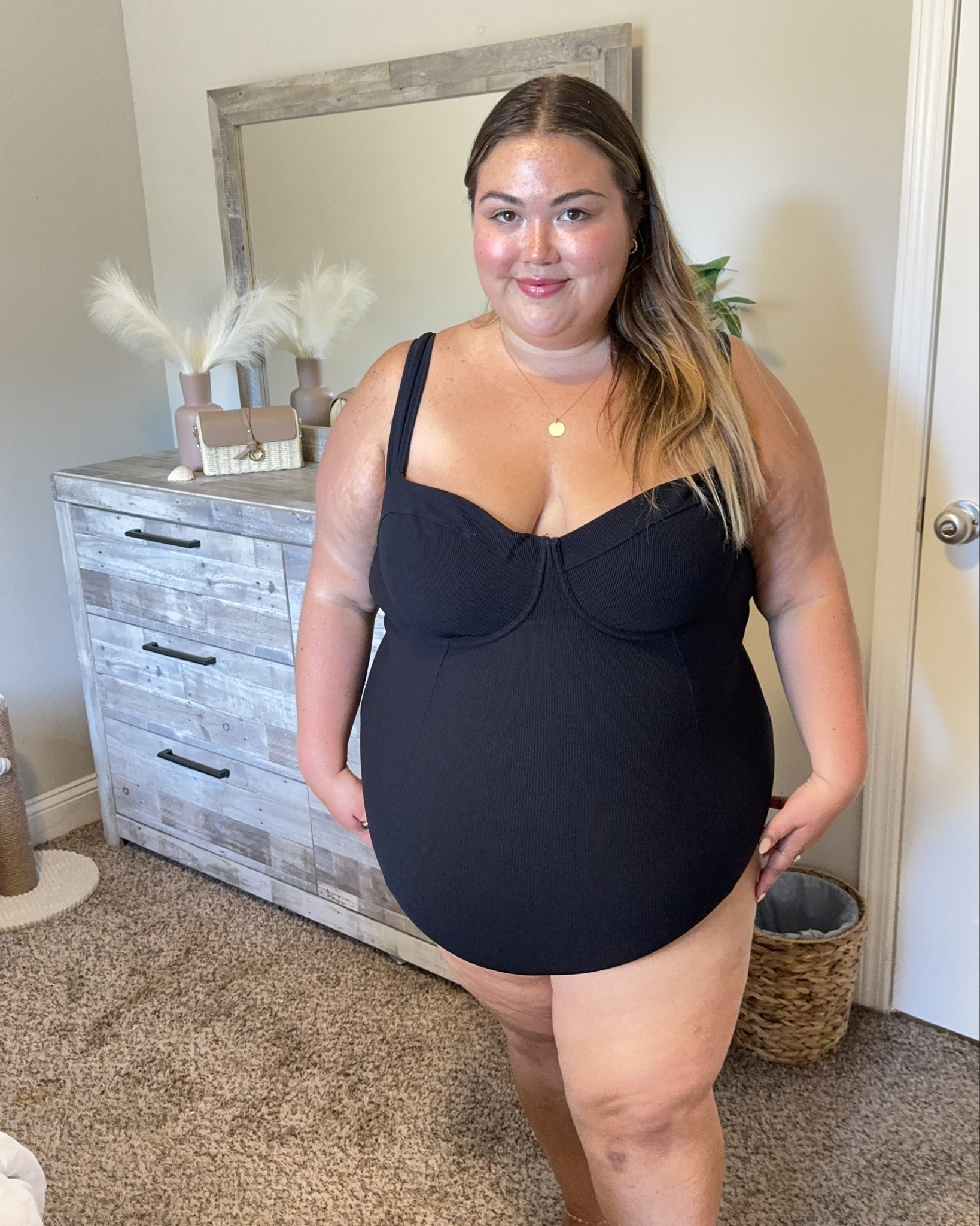 great coverage and love the back details 😍

#LTKSwim #LTKPlusSize