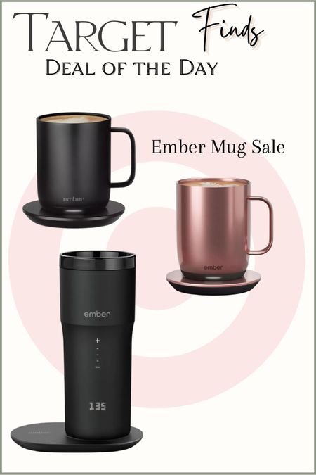 Target Deal of the day- Ember Mug Sale, mugs, sale, ember mugs, discount, sale, kitchen, organization, kitchen utensils 

#LTKGiftGuide #LTKsalealert #LTKhome